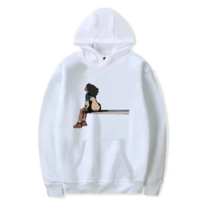 SZA White Hoodie