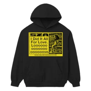 SZA - All For Love Tour Hoodie Black