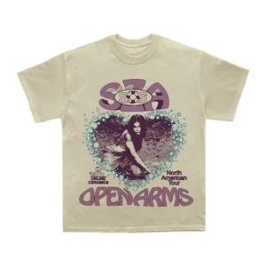 Sza - Open Arms Tour T-Shirt (Sand)