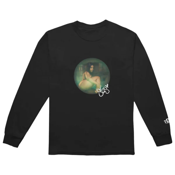 SZA SOS Long Sleeve Sweatshirt Black